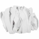 18mm x 12M White Braided Elastic Band Replacement for Tailoring Clothes