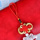 1PC cute lucky fortune ceramics cat pendant home car ornament decoration JR 3C
