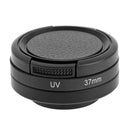 37mm UV Lens Filter with Adapter+Protective Lens Cap for GoPro Hero 3 3+ 4