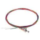 6pcs/set Acoustic Folk Guitar Strings Steel Core Copper Wire Wound Tens JtJ Bj
