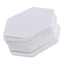 100pcs Hexagon Paper Quilting Template English Paper Piecing for Patchwork
