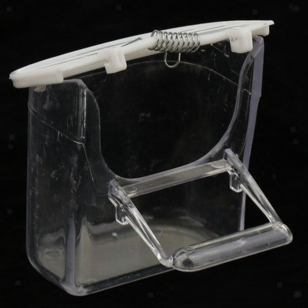 4pcs Starling Tiger Skin Peony Finch Small Birds Parrots Food Feeding Container