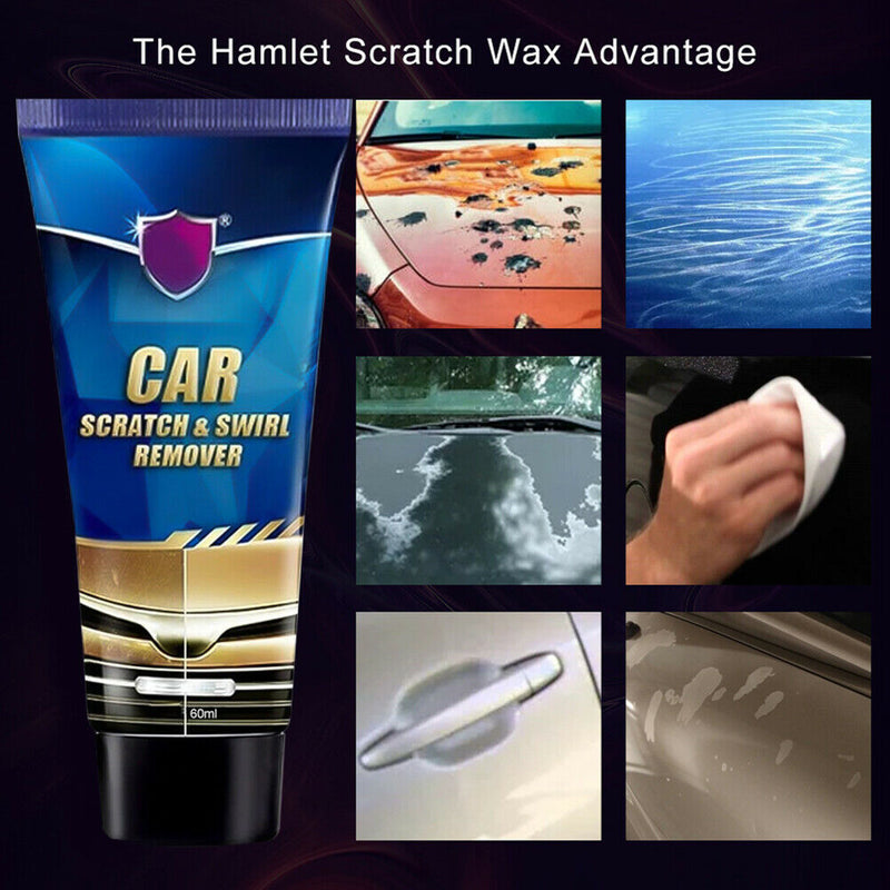 60ml Car Scratch Paint Repair Applicator Auto Touch Up Coat Polish Liquid