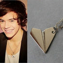 Harry Style Necklace Paper Airplane Pendant Jewelry Chain Fashion Necklace  Z