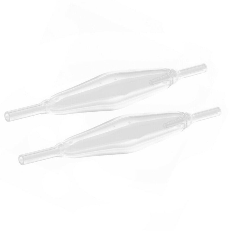 2pcs Aquarium CO2 Glass Bubble Counter For Fish Live Plant Planted Tank