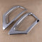 2Pc ABS Chrome Rear Fog Light Lamp Trim Cover Fit for Dodge Journey 11-2018