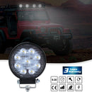 Led Light Bar 2Pcs 4 Inch 90W 9000Lm Round Spotlight Pod Off Road Fog Drivi