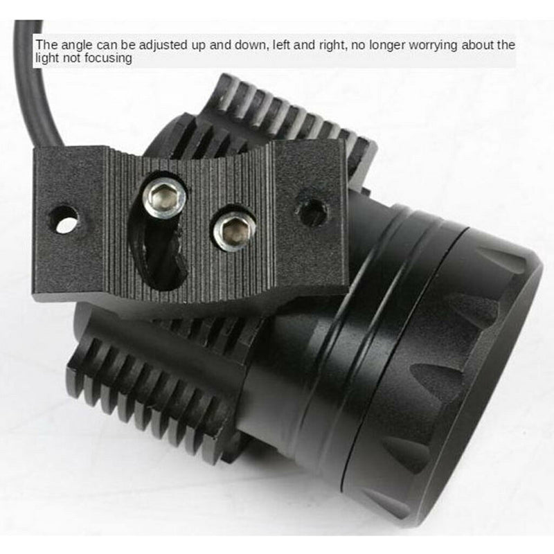 2x Motorcycle Driving Lights Front Work Headlight Fog Auxiliary Lights