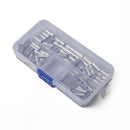 150pcs Wire Copper Crimp Connector Non-Insulated Cord Pin Terminal AWG 22-10