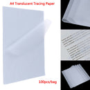 100pcs A4 Translucent Tracing Paper Copy Transfer Printing Drawing Paper She-OZ