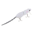 Soft Mice Rat Mouse Top Water Fishing Lure Bass Bait Crankbait 2 Hooks 02