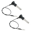 2xBall Head Lock Quick Release Pin Push Button 8mm, 20mm Durable