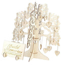 1Pcs Wood DIY Wishing Tree Wedding Supplies Guest