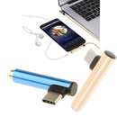2x Type C Adapter Converter Works With Most of Mobile Phones, Pads, Players