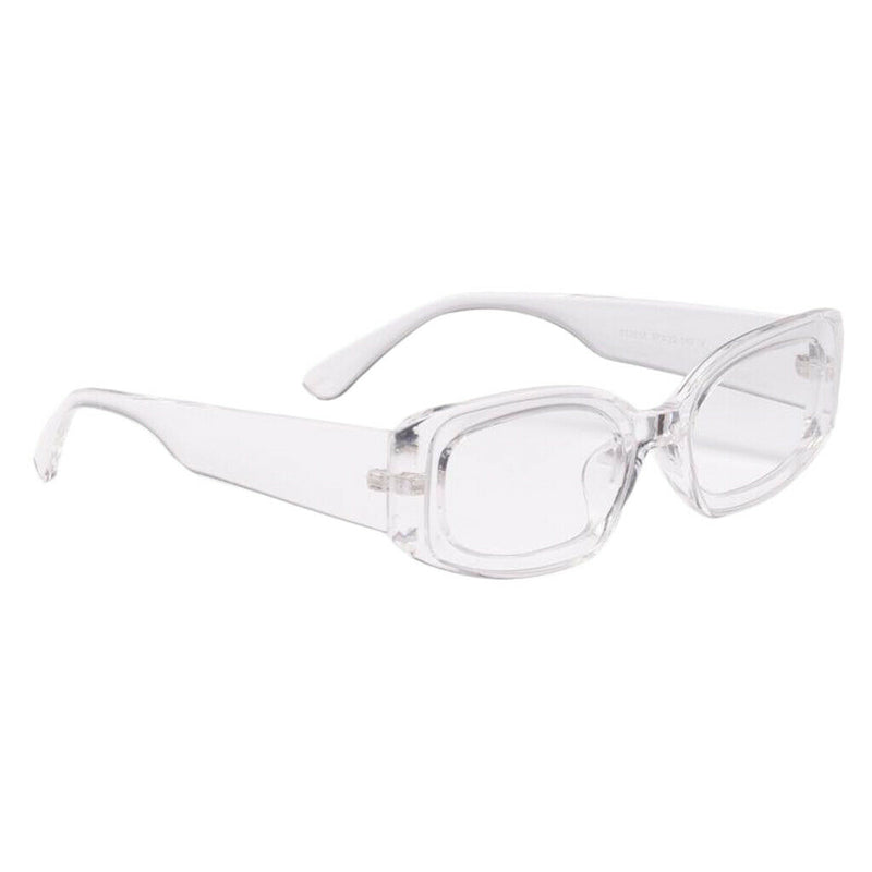 2 Pieces Square Sunglasses Trendy Tinted Lens Eyewear Summer Street