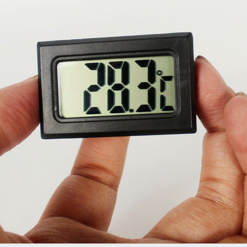 Mini Digital Temperature Meter Gauge Thermometer Hygrometer LCD Degree Celsius