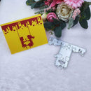 DIY Paper Cutting Scrapbooking Embossing Album Dies Craft Couple On Swing