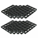 10PC 18650 Battery 4x5 Cell Spacer Radiating Shell Plastic Holder Bracket 1
