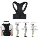 Magnetic Therapy Posture Corrector Shoulder Back Support Belt For Men Women