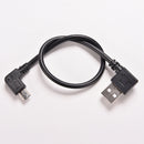 Mini USB 5 Pin Male to USB 2.0 A Male Cable Converter 90 Degree Adapter TOsp