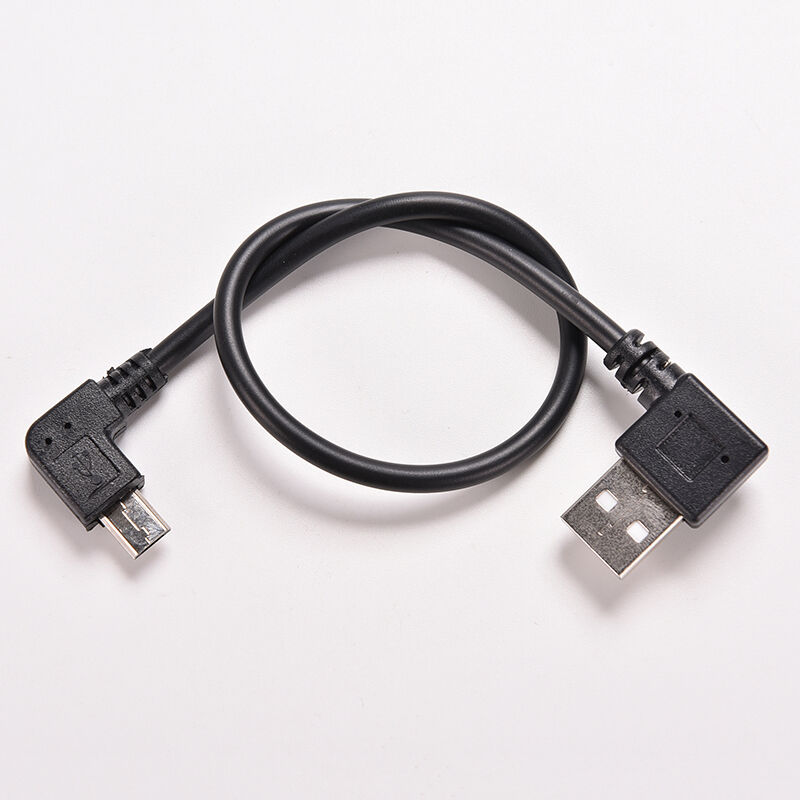 Mini USB 5 Pin Male to USB 2.0 A Male Cable Converter 90 Degree Adapter TOsp