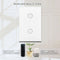 2 Gang WiFi Smart Light Wall Switch Touch Panel Voice Control US Standard A