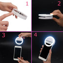 LED Ring Light Round Selfie Lamp For Live Show Taking Pictures Charging Type