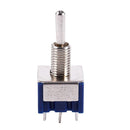 2Pcs AC 6A 125V DPDT 3 Position ON-OFF-ON Power Control Toggle Switch W3M4