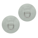 2pcs Stainless Steel PVC 110mm D- Patch Cabin Hardware Deck Rigging Kit