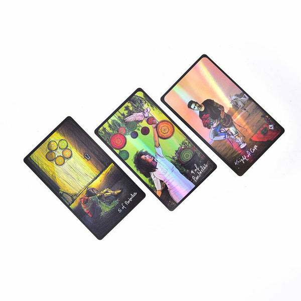 New Light Seer's Tarot A 78-Card Deck e-Guidebook Cards Board Divination GaS Hn