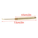 Folding type Golden Earwax Cleaner Ear Wax Removal Tools Ear Spoon Attached NT%o
