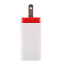 Portable Plug Adapter 3 Ports USB Colorful Travel 5V 2A Quick Charging Charger