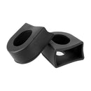 Bike Crank Protective Sleeve Bicycle Accessories Crankset Protector (Black)