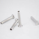 2X(20Pcs T316 Stainless Steel Hand-Crimp Stemball Swage For 1/8Inch Cable R