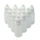 Protable 50Pcs 10ml Empty Squeezable Applicator Dropper Bottles Eye Liquid New