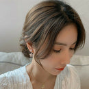 Exquisite Zircon Crystal Flower Earrings Hoop Drop Dangle Women's Jewelry Gifts