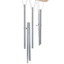 Lucky Metal Wooden White Wind Chime Garden Household Decor Birthday Gift