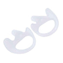 Soft Ear Bud for Covert Acoustic Tube Earpiece for Two-way Radio(White M)