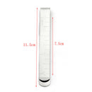 20pcs Quilting Clips Stainless Steel Hemming Clips Measure Ruler Sewing Clips ME