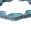 Pilates Yoga Elastic Resistance Strap Latin Training Stretch Band (Blue) A
