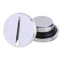 2Pcs G1/4 Threaded Low Profile Stop Plug for PC Water Cooling Radiator Reservoir