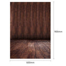 Rustic Brown Wood Board Photography Backdrops Desk Table Photo Background