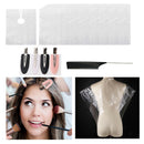 300X Disposable Hair Cutting Cape Transparent Hairdressing Apron for Barber