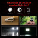 4 inch 72W LED Work Light Bar Offroad Truck SUV ATV Spot Driving Fog Lamp