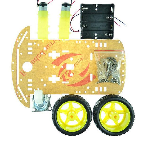 2WD For Arduino Motor Smart Robot Car Chassis Kit Speed Encoder Battery Box