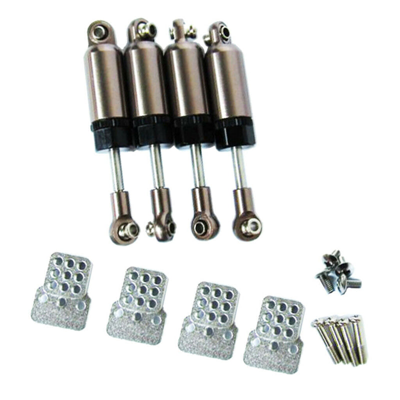 Pack of 4 Metal Shock Absorber w/ Extension Kits Set for 1:16 WPL C24 C14 Pickup