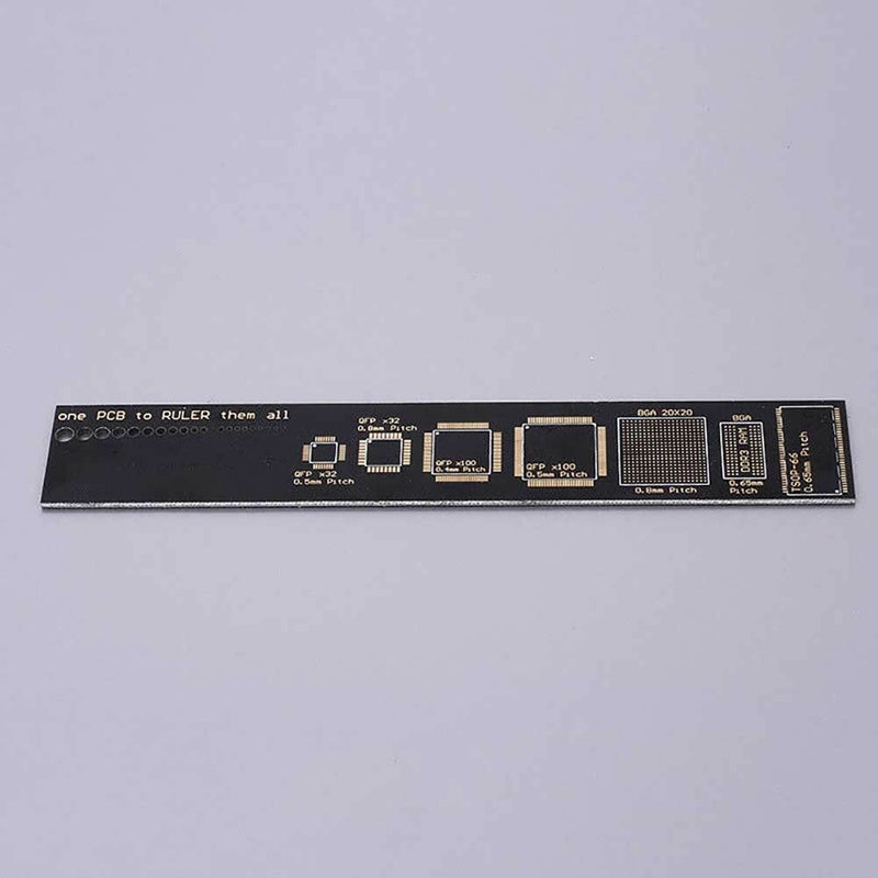 Adafruit PCB Ruler v2 6" (15cm) Great for measuring components and SMD-; U0S1