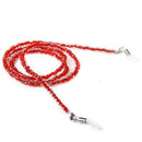 Eyeglasses/Sunglasses/Spectacles Glass Bead Chain Holder Neck Cord 65CM - R V3E3