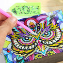 Special Shape Diamond Painting Jewelry Box DIY Bird Rhinestone Cross Stitch