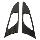 Car Smooth Carbon Fiber Inner Door Handle Panel for Mazda 3 Axela 2014 2017